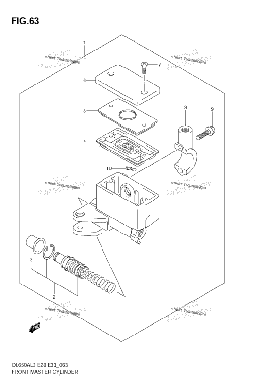 Front Master Cylinder