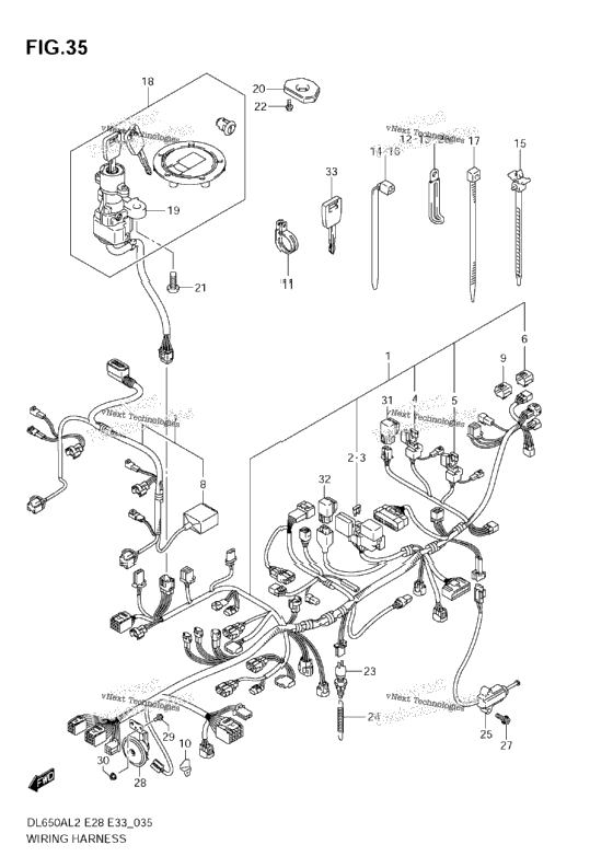 Wiring Harness (E33)