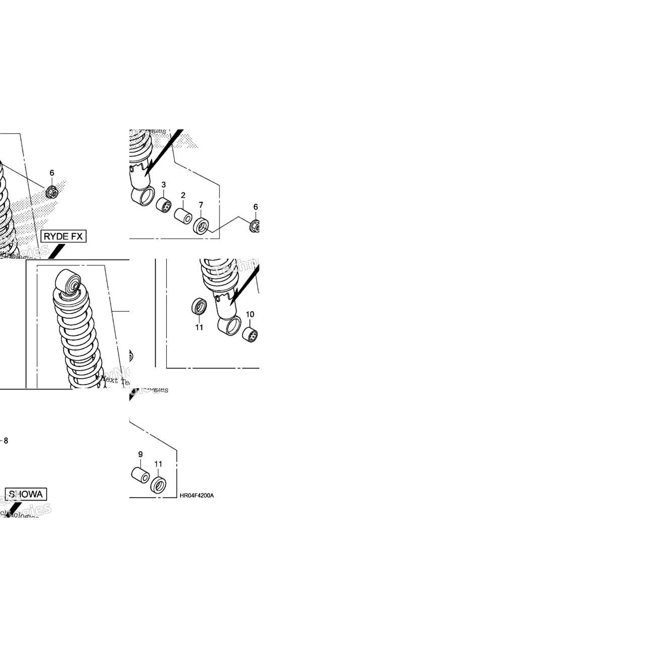 Rear Shock Absorber