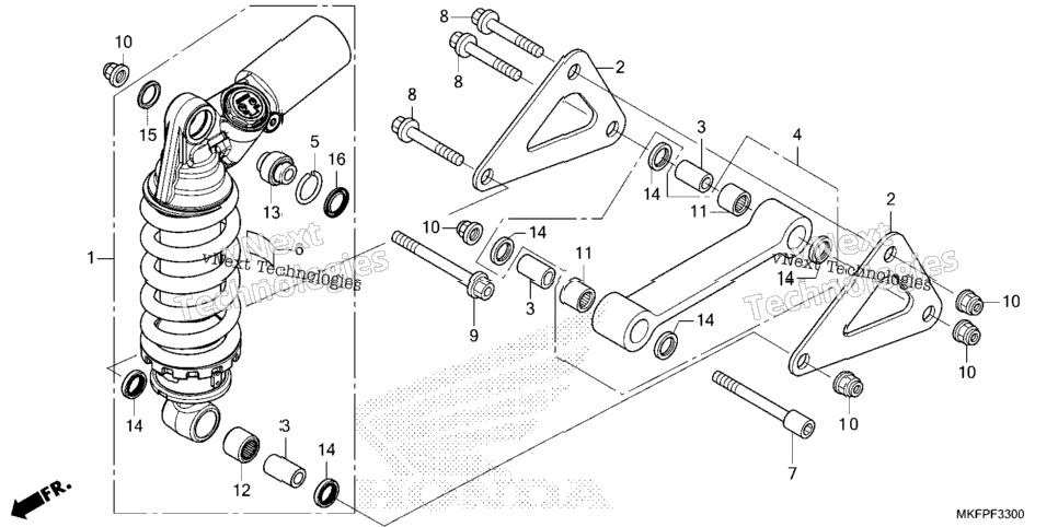 Rear Shock Absorber