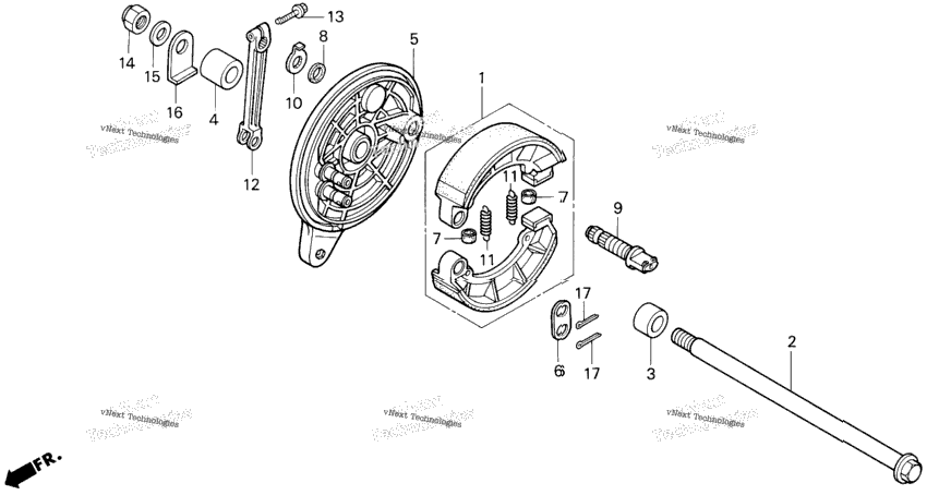 Rear Brake Panel