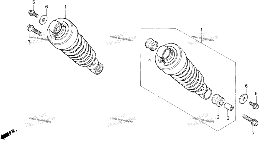Rear Shock Absorber