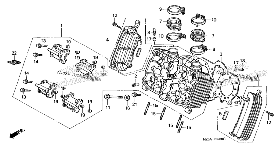 Cylinder Head (Fr.)