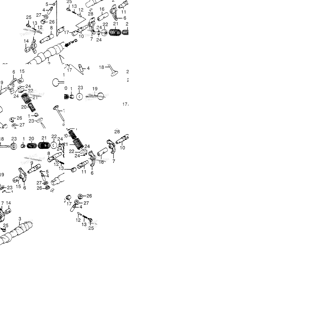 Camshaft + Valve