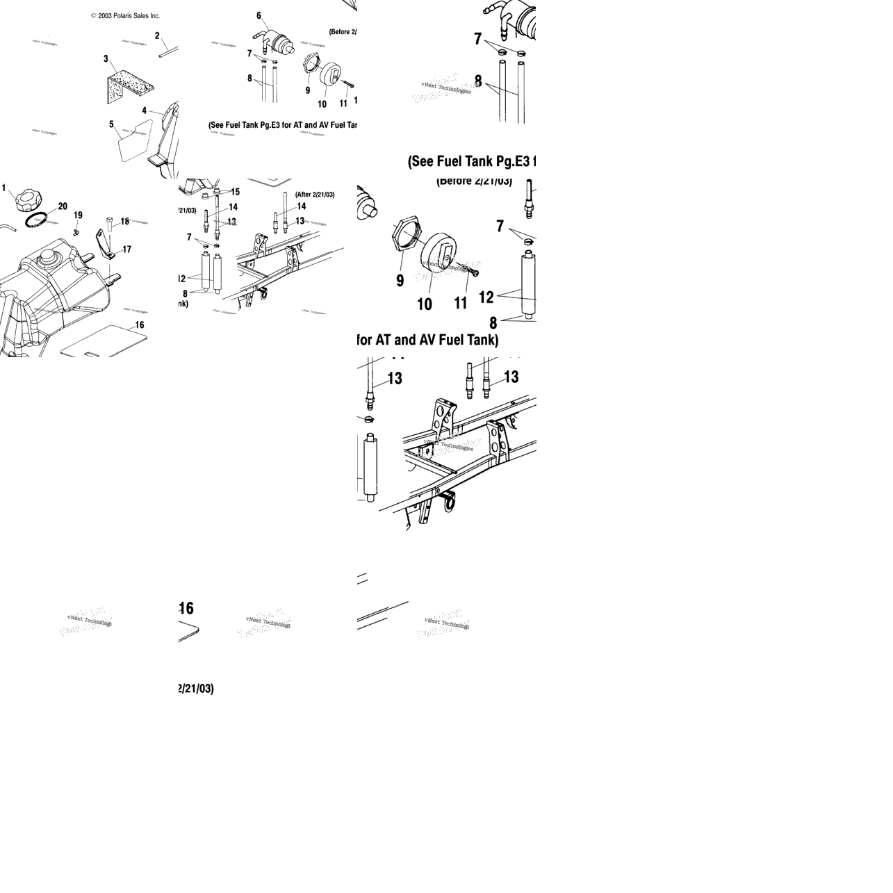 Fuel Tank A04ch68ac/Af/Ah/Aj