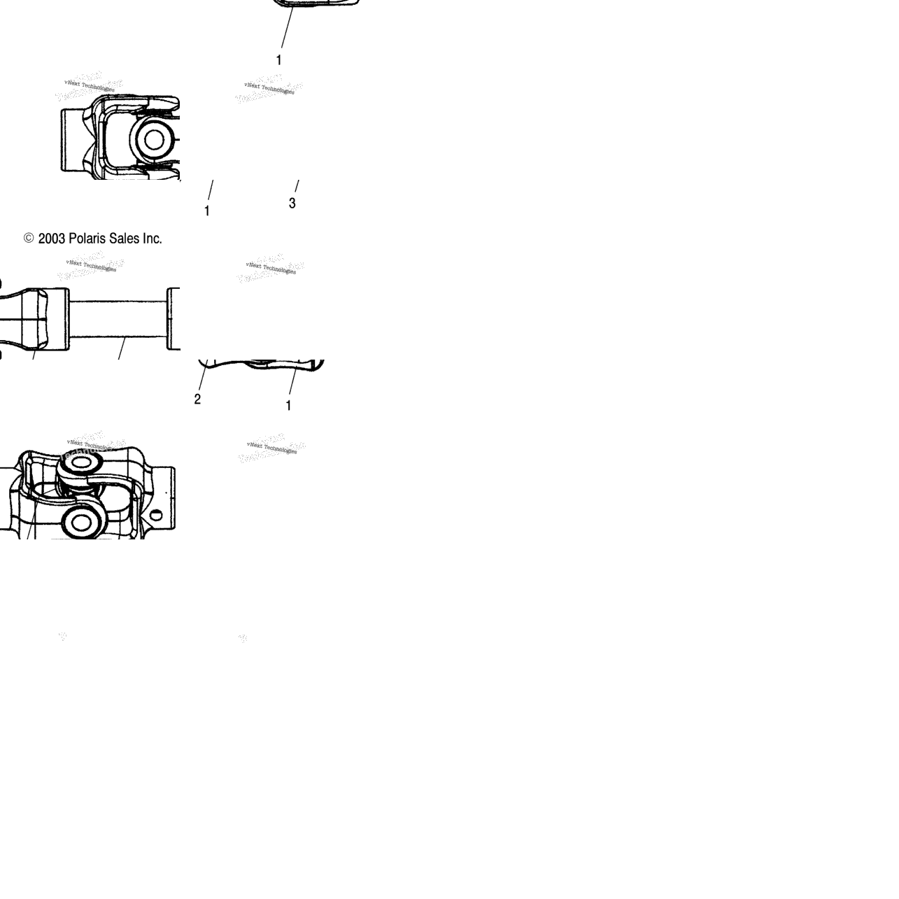 Rear Prop Shaft