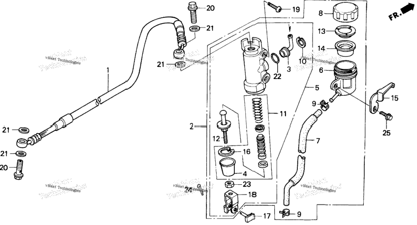 Rear Brake Master Cylinder