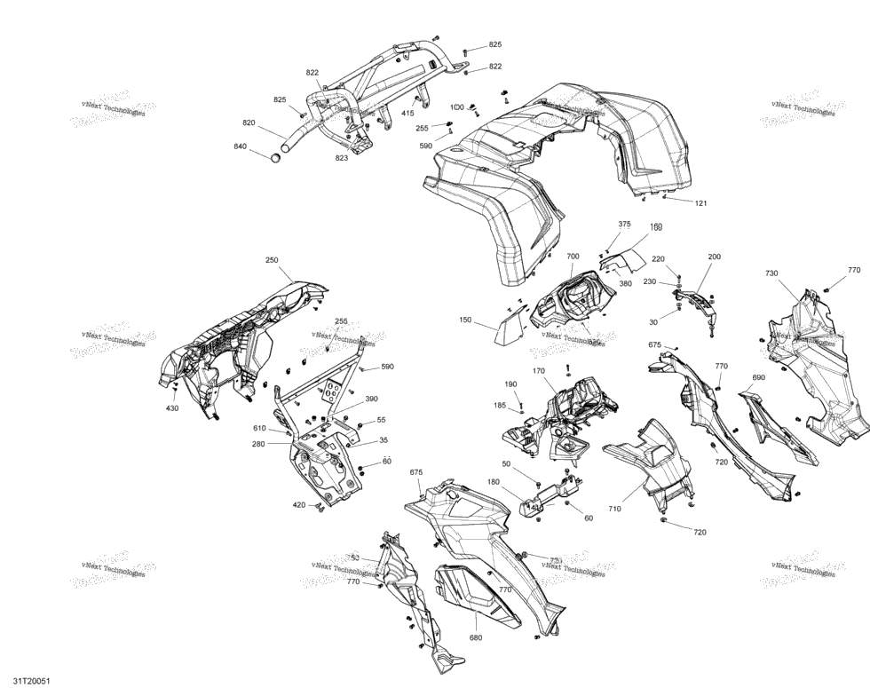 Body - Front Section
