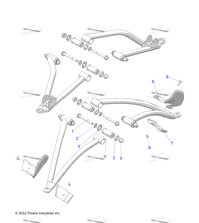 Suspension, Aarm Mounting