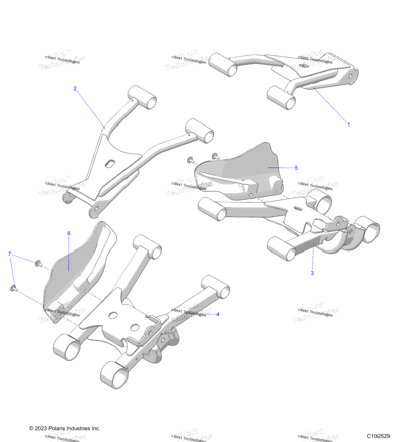 Suspension, Rear Control Arms