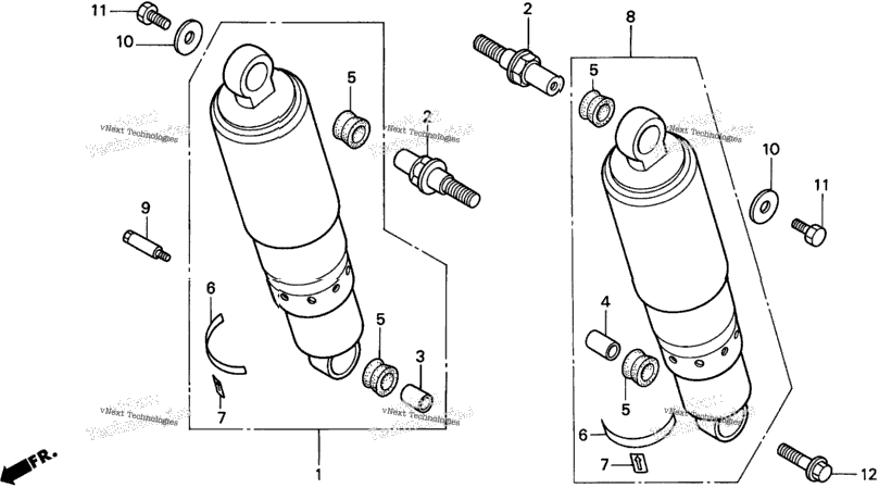 Rear Shock Absorber