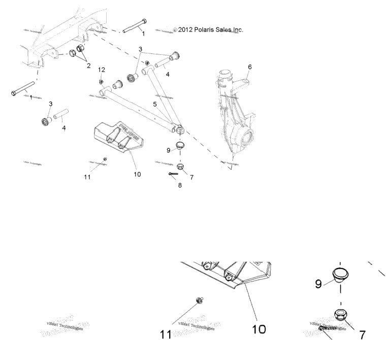 Suspension, Aarm & Strut Mounting