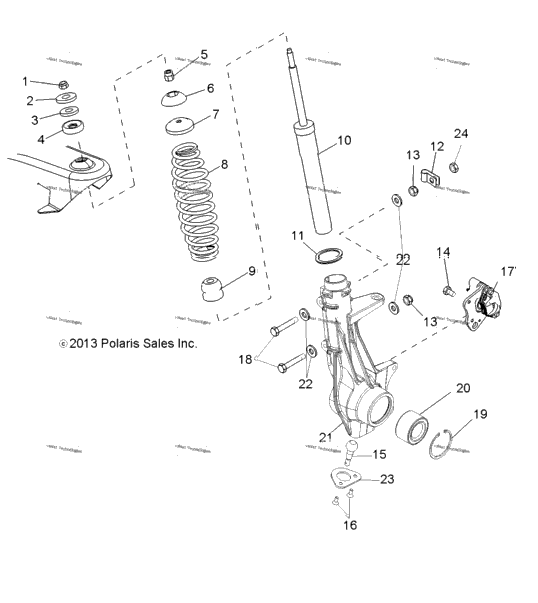 Suspension, Front Strut