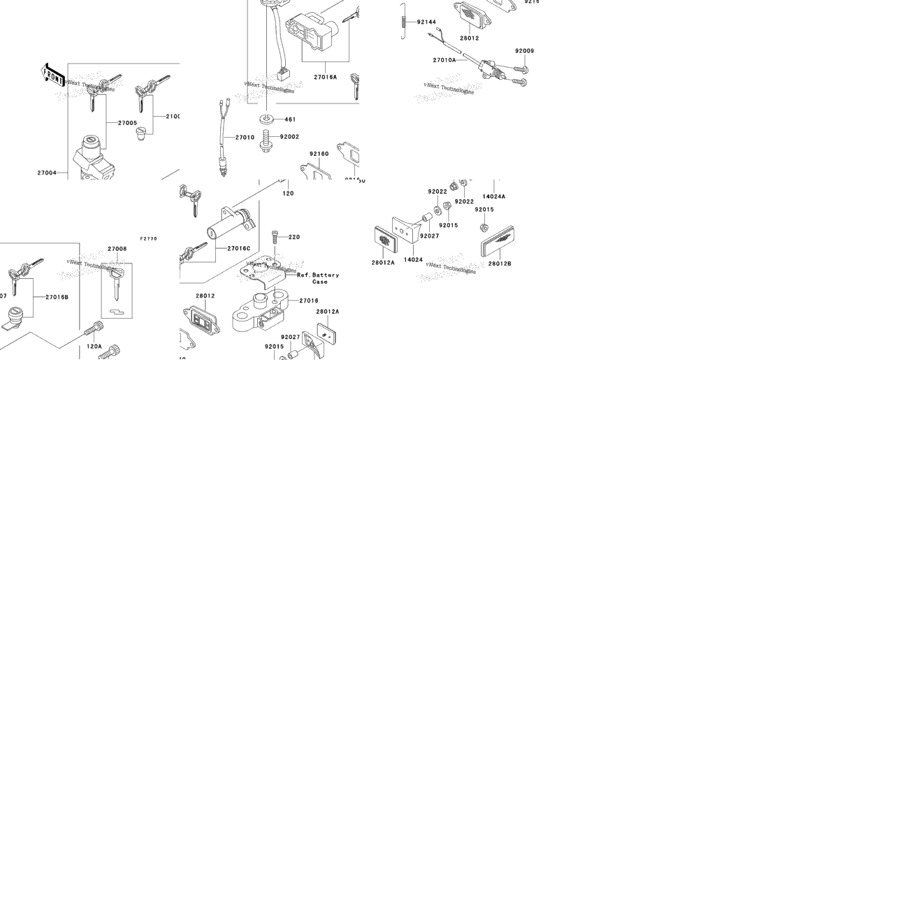 Ignition Switch/Locks/Reflectors