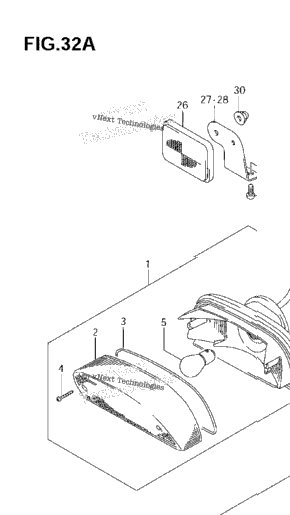 Rear Combination Lamp (Vs1400k5/K6/K7/K8)