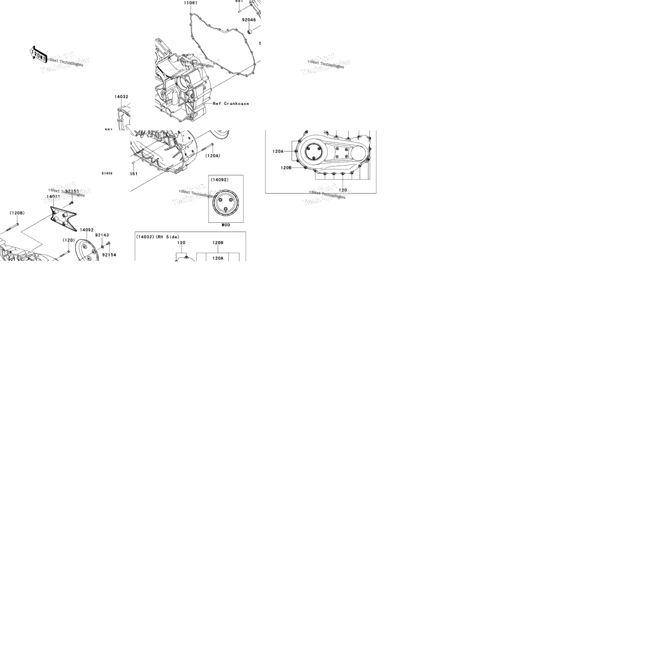 Right Engine Cover(S)