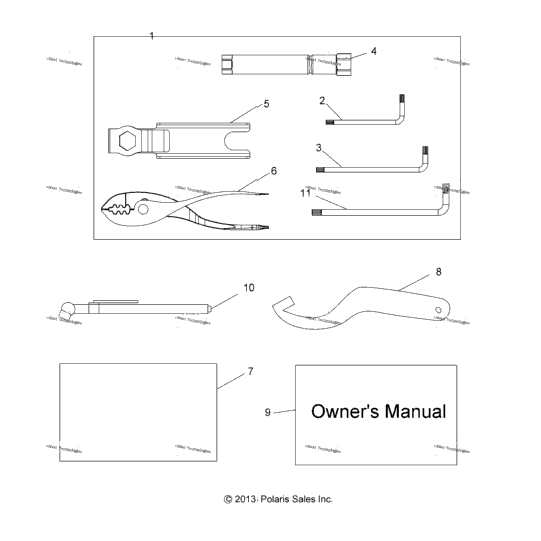 References, Tool Kit & Owners Manual