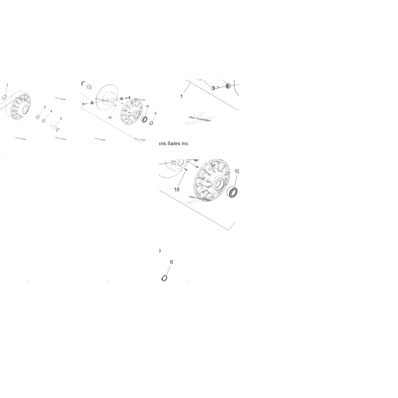 Drive Train, Secondary Clutch
