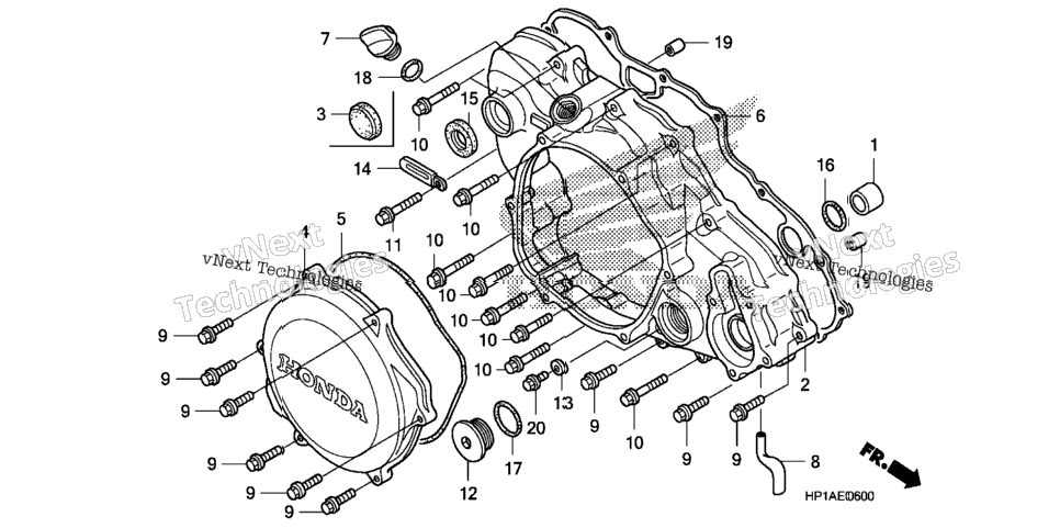 Right Crankcase Cover