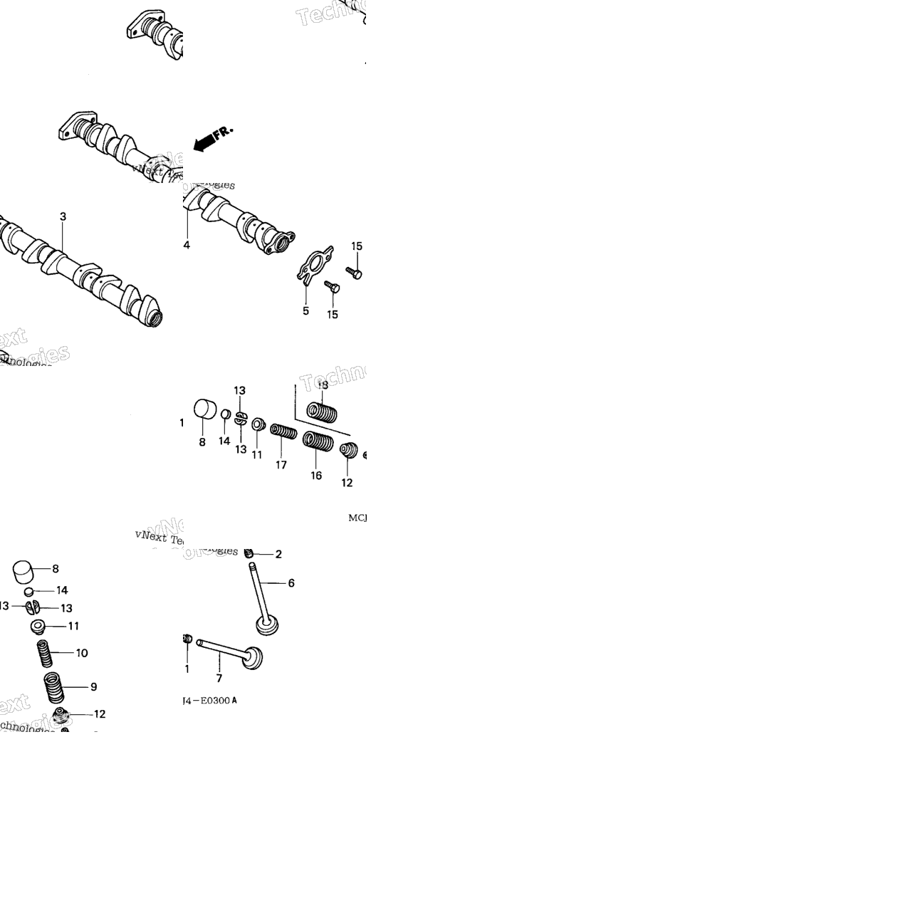 Camshaft + Valve