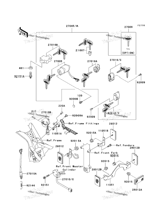 Ignition Switch/Locks/Reflectors
