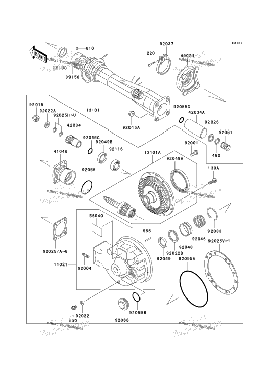 Drive Shaft/Final Gear