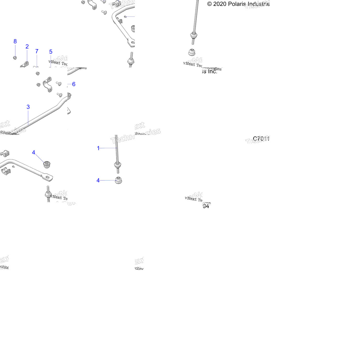 Suspension, Rear Stabilizer Bar