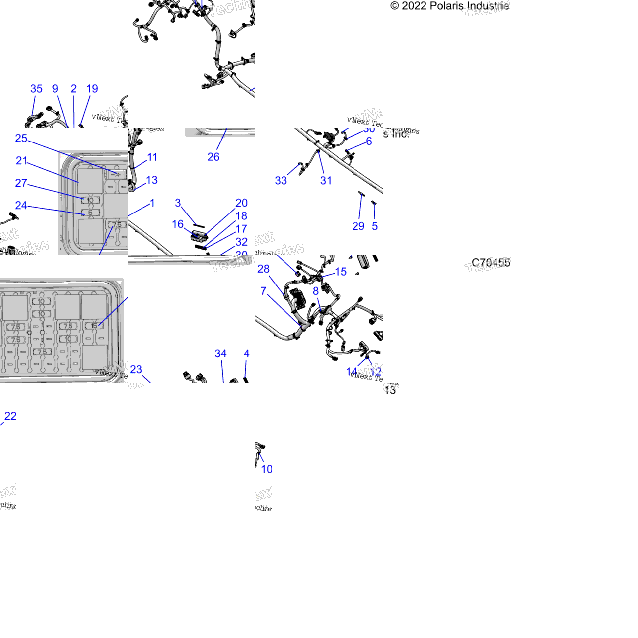 Electrical, Wire Harness, Chassis