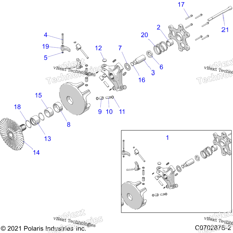 Drive Train, Primary Clutch