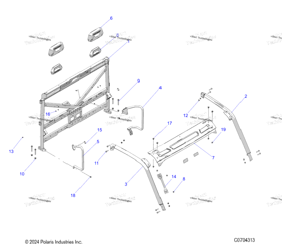 Chassis, Cab Frame