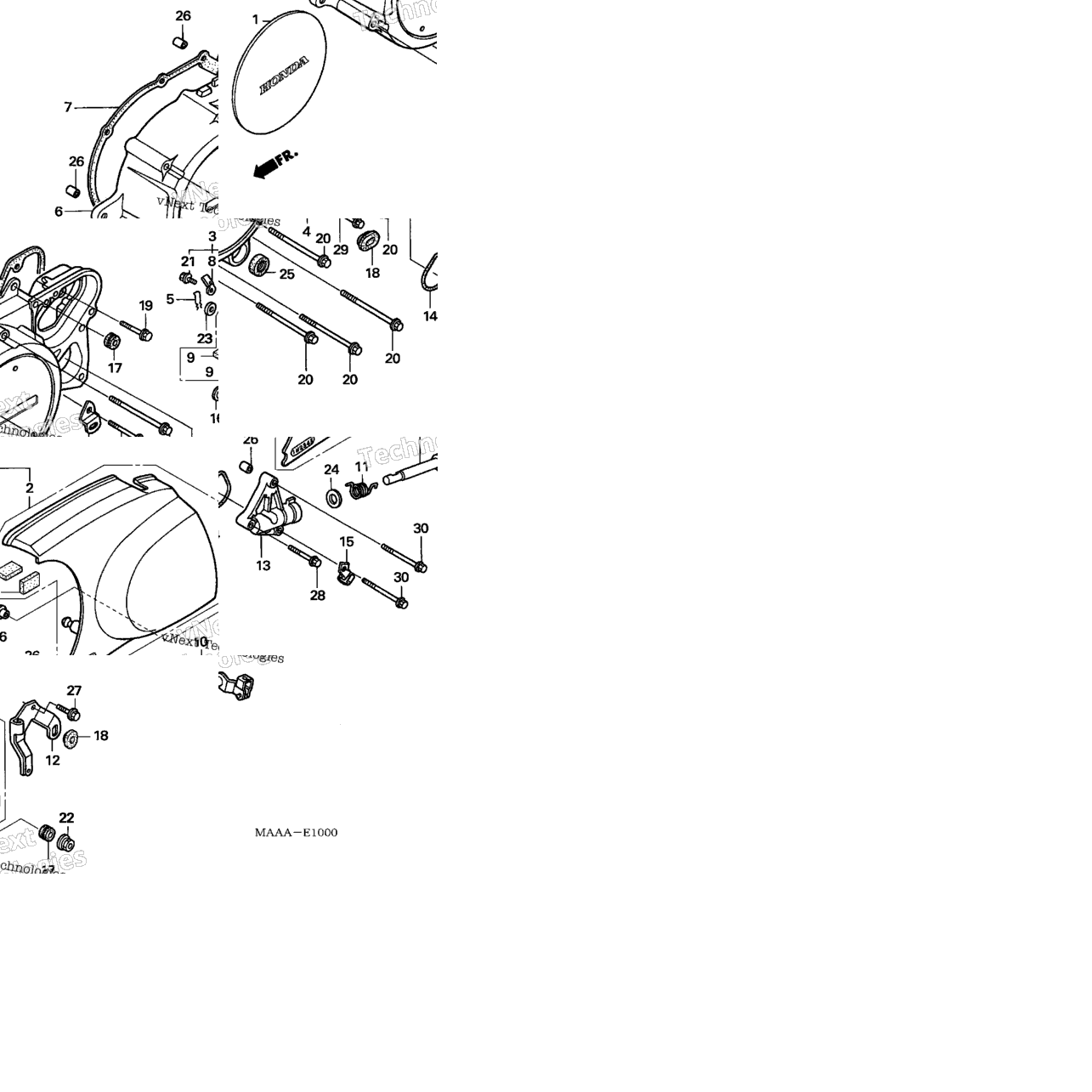 Left Crankcase Cover