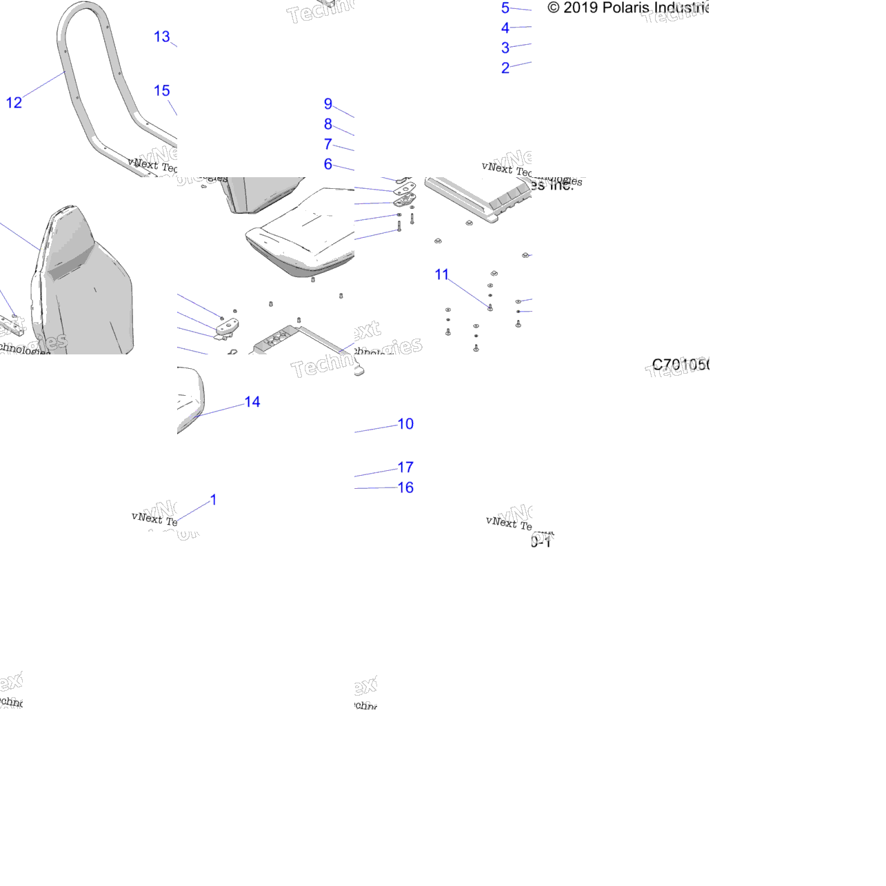 Body, Seat Asm