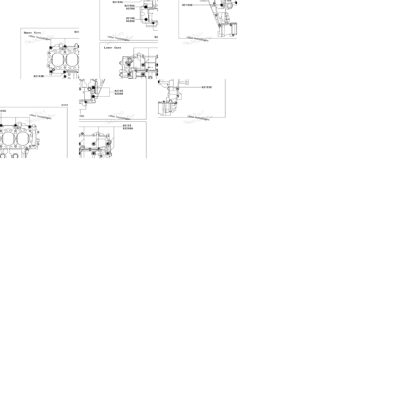 Crankcase Bolt Pattern