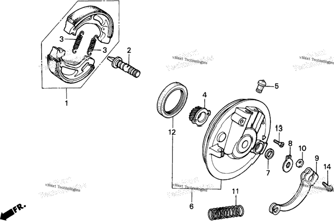 Front Brake Panel