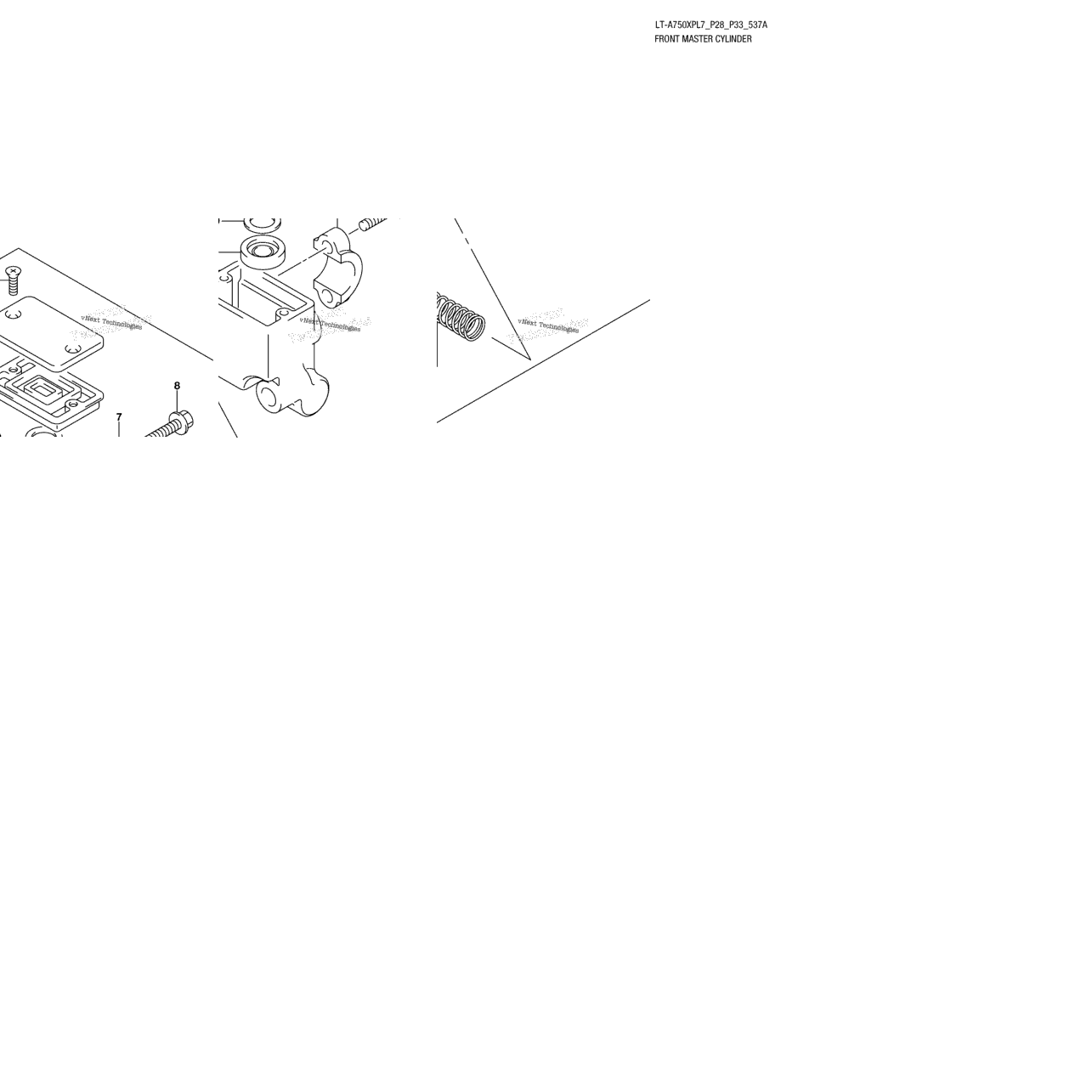Front Master Cylinder