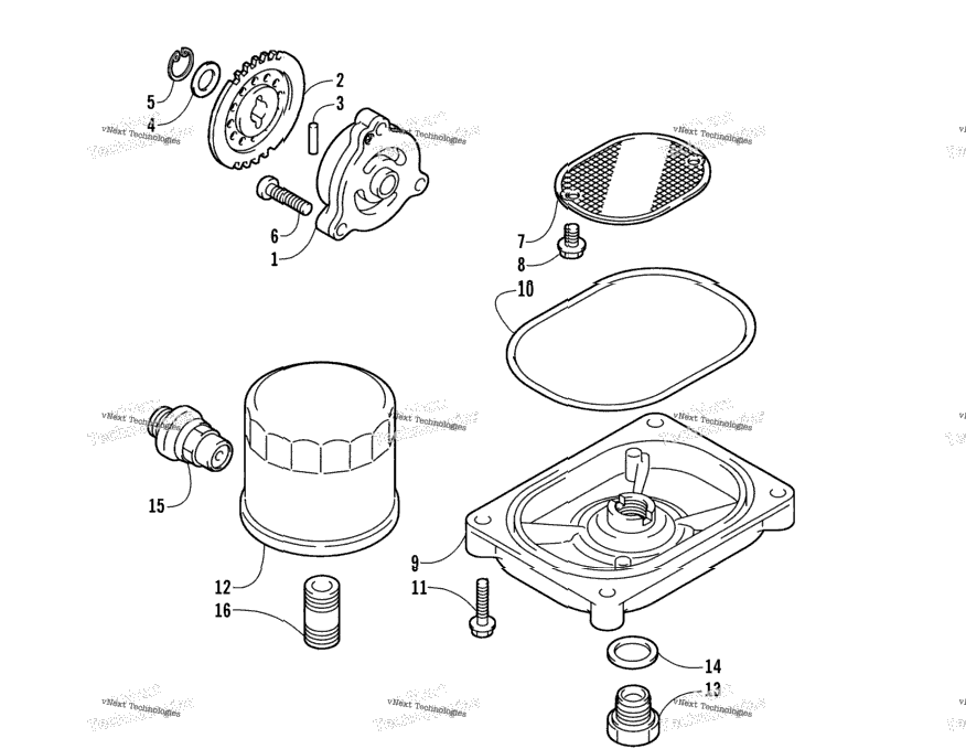 Oil Filter/Pump Assembly
