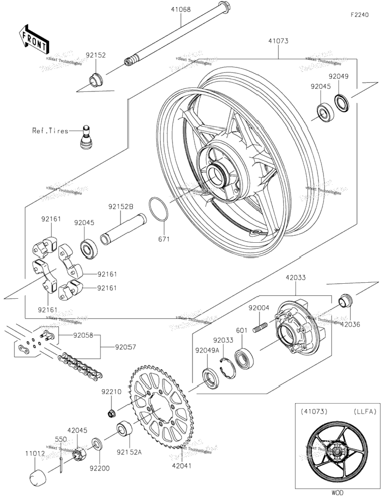 Rear Wheel/Chain