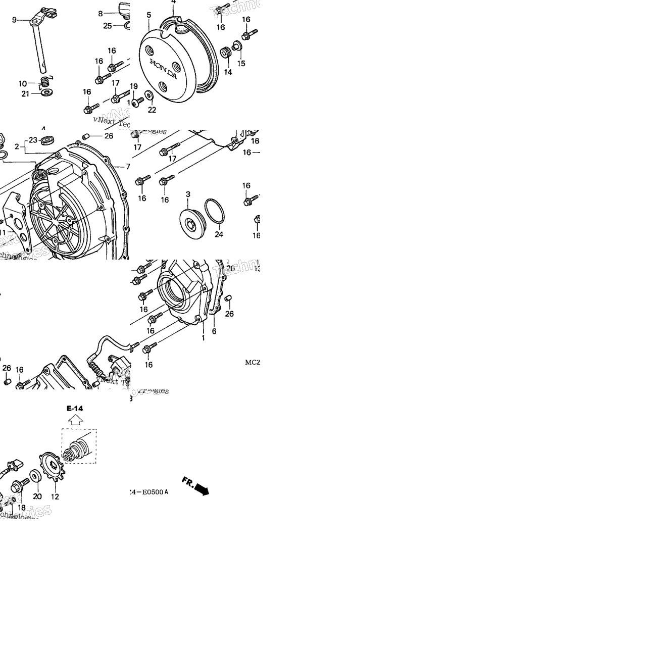 Right Crankcase Cover