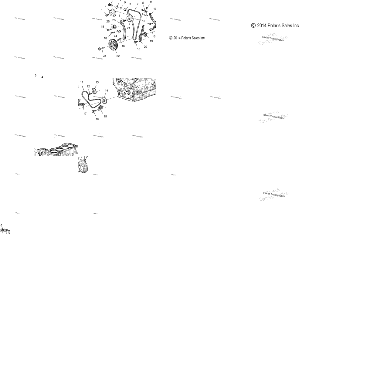 Engine, Timing Chain And Related Parts T19aapfaay/Aby/Acy