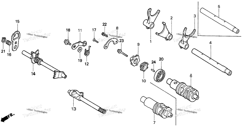 Gearshift Drum
