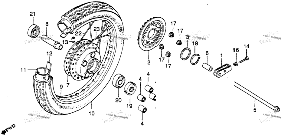 Rear Wheel