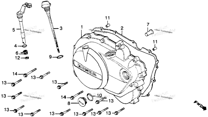 Right Crankcase Cover