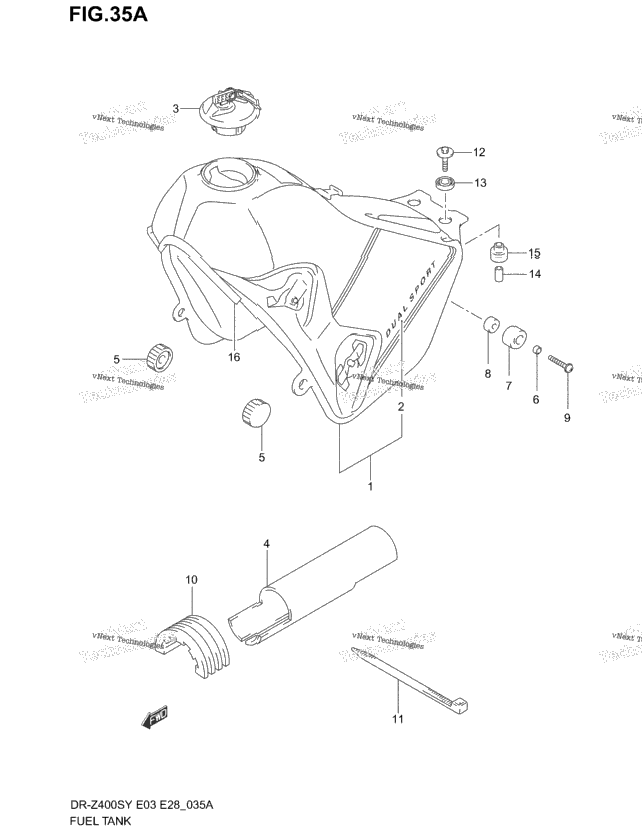 Fuel Tank (Model K1)