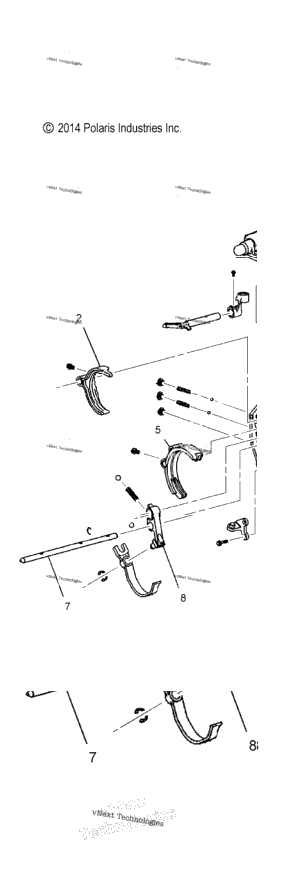 Drive Train, Transmission, Shift Control Comp. All Options