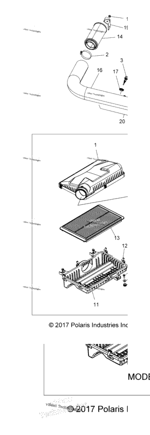 Engine, Air Intake System All Options