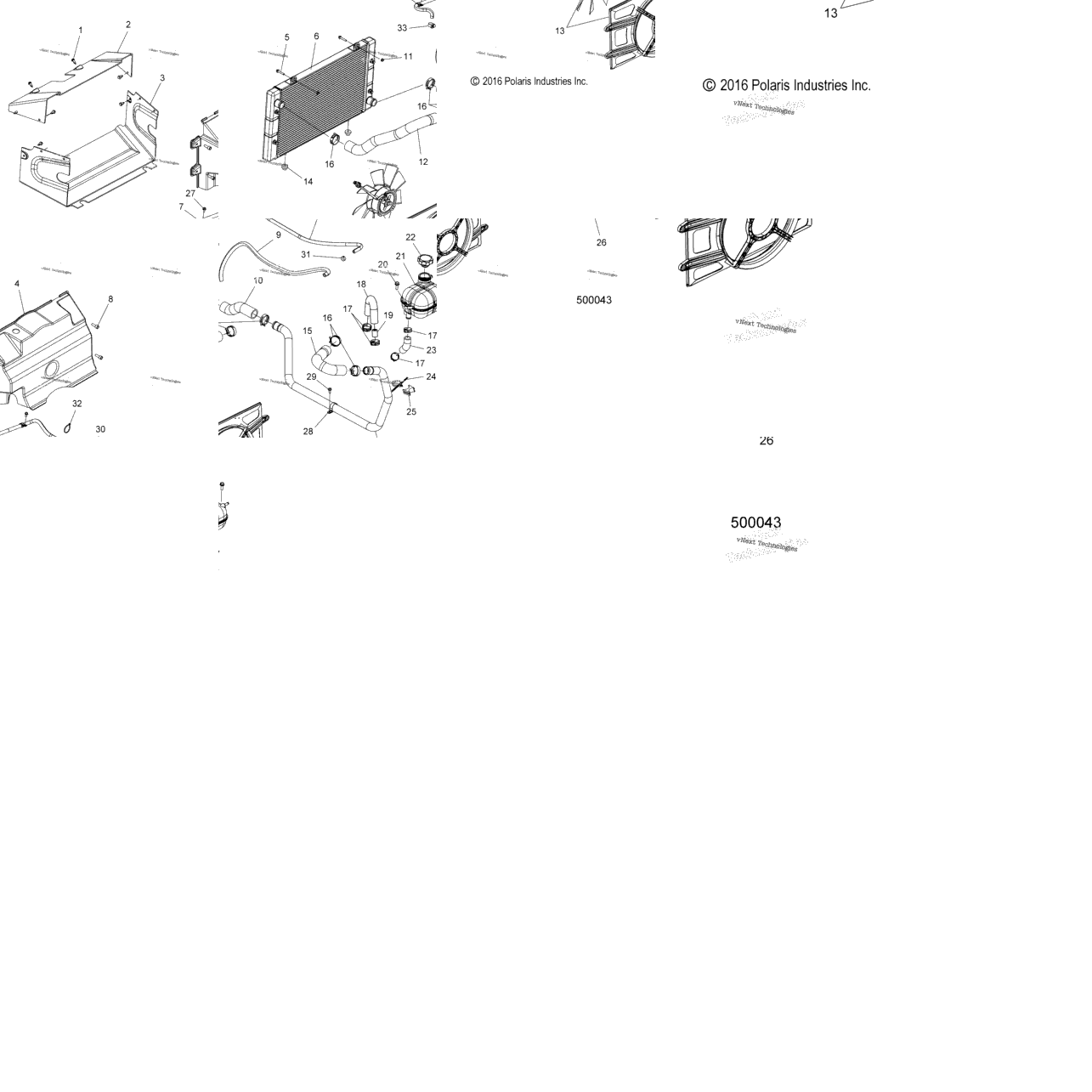 Engine, Cooling System All Options