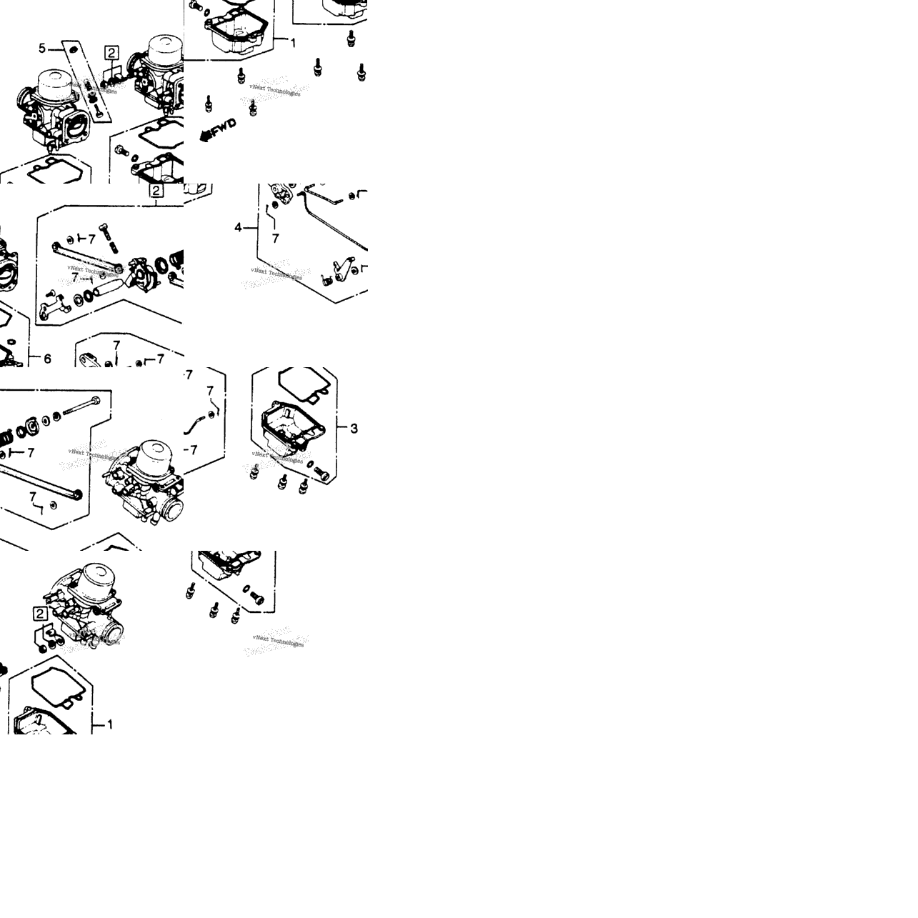 Carb. Component Parts 2