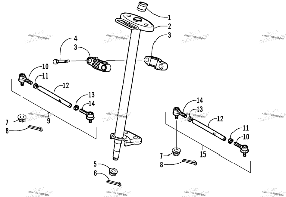 Steering Post Assembly
