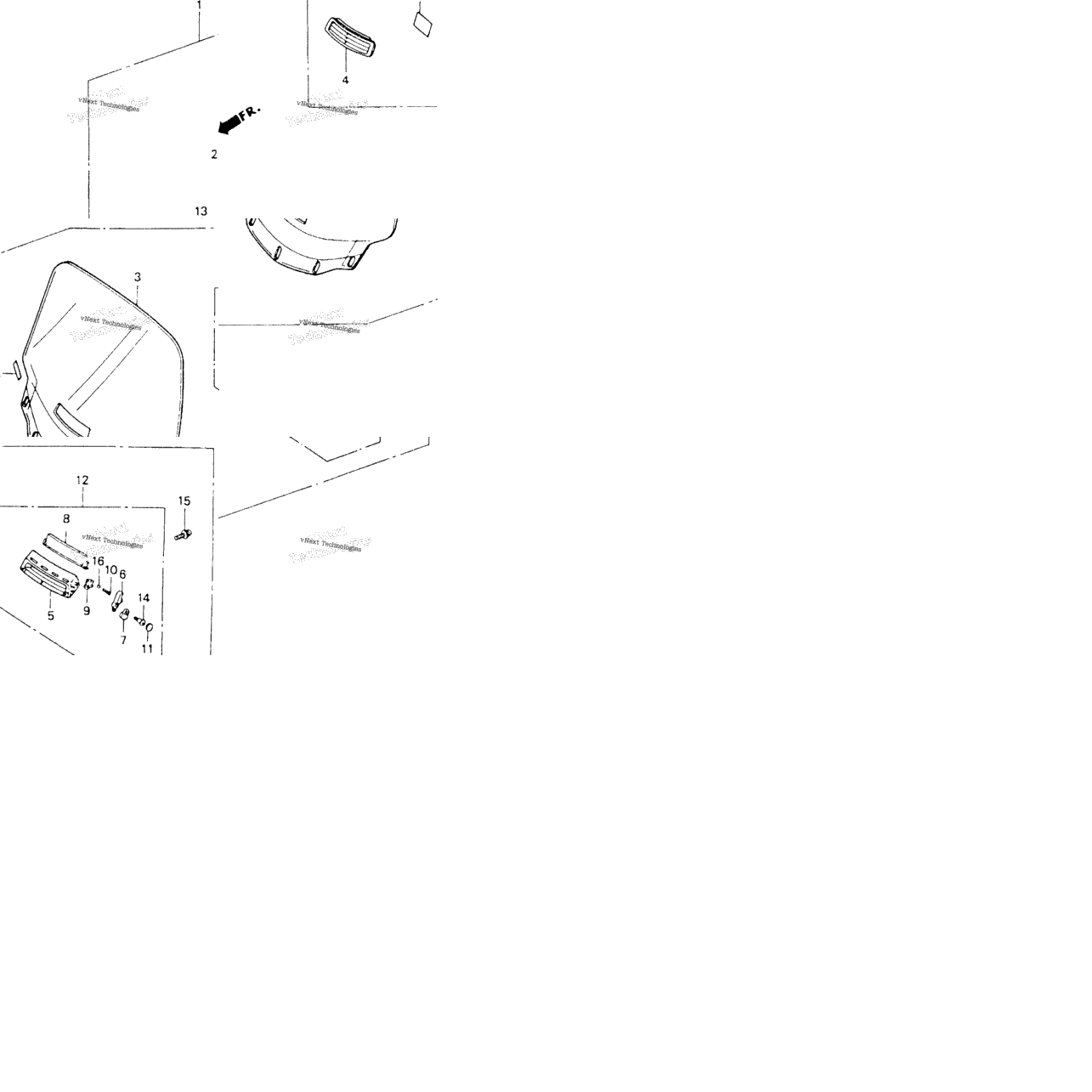Windscreen Set 92