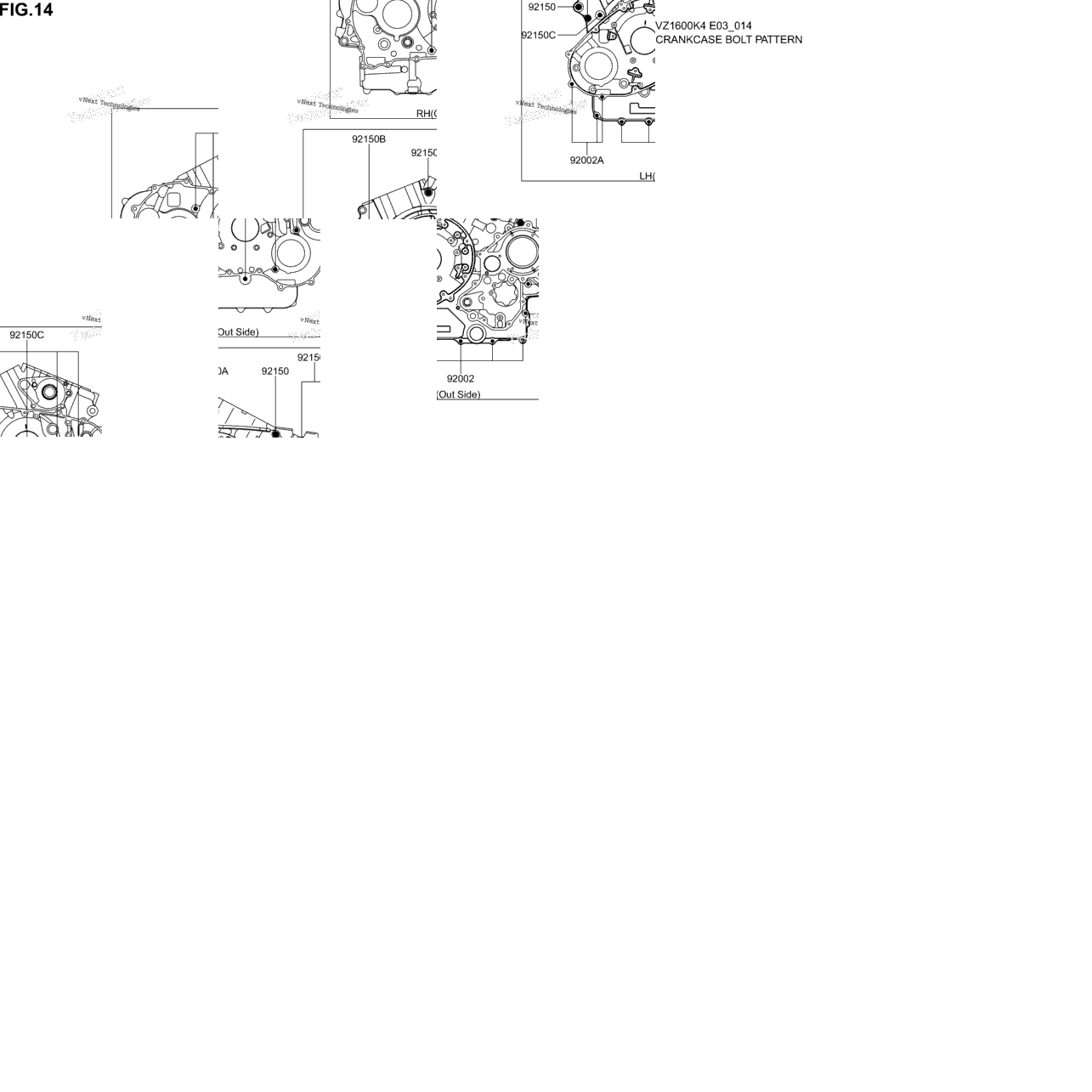 Crankcase Bolt Pattern